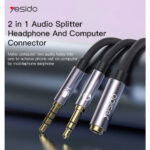 YESIDO-AUX-splitter-YAU29-طول-30CM